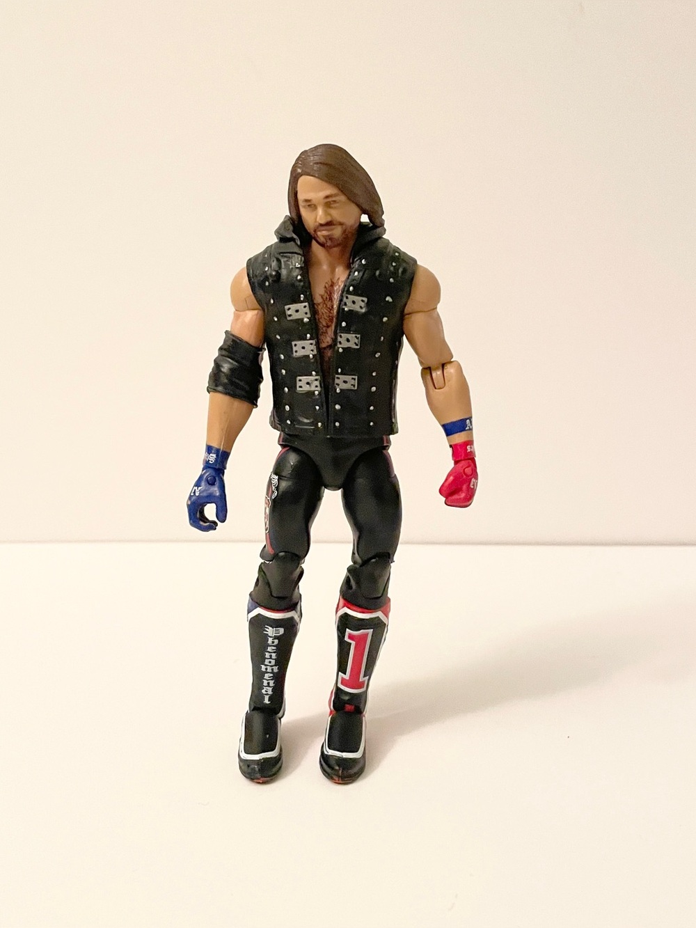 WWE Mattel Elite Series 61 AJ Styles Action Figure Loose w/ Vest